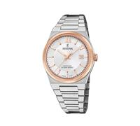 Festina Orologio Uomo F20036/1 Swiss Made Cassa in Acciaio Inox 316L Multi Cinturino in Acciaio Inox 316L Argento, argento, Bracciale