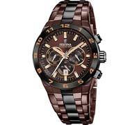 Festina Orologio Uomo F20708/1 Special Editions cassa di Acciaio inossidabile 316l Marrone cinturino in Acciaio inossidabile 316l Marrone