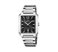 Festina Orologio Uomo F20677/4 On The Square cassa di Acciaio inossidabile 316l Grigio cinturino in Acciaio inossidabile 316l Grigio