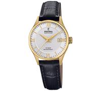 Festina Quarzo Svizzero (29 Mm) Quadrante Argento / Cinturino In Pelle F20011/1