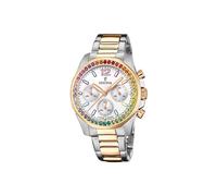 Orologio BOYFRIEND RAINBOW SILVER ROSEGOLD Festina Donna Acciaio 316L