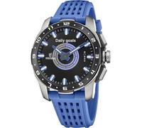 Festina Smartwatch Uomo Ibrido Connected Full D Caucciù Blu | Analogico Intelligente, Batteria 10 Giorni, Display AMOLED, Chiamate Bluetooth, GPS, Salute e Sonno, 5 ATM F23305/2