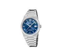 Festina SWISS MADE Orologio Donna Analogico Acciaio Inox 316L Argento - Movimento al Quarzo - Vetro Zaffiro Resistente - Impermeabile 10 ATM - Calendario F20035/4 - Rive Collection