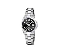 Festina SWISS MADE Orologio Donna Analogico in Acciaio Inossidabile 316L Argento - Movimento al Quarzo - Vetro Zaffiro Resistente - Impermeabile 10 ATM - Data F20049/6 Classic Steel