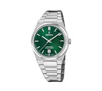Festina SWISS MADE Orologio Uomo Analogico Acciaio 316L Argento - Quarzo Data - Vetro Zaffiro Resistente - Impermeabile 10 ATM - F20051/5 Rive Collection