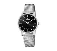 Festina swiss made watch black steel strap, women's Swiss Made