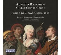 Audio Cd Adriano Banchieri / Giulio Cesare Croce - Festino Del Giovedi Grasso, 1