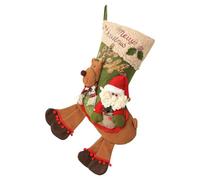 Festival Candy Bag Stockings, Christmas Stockings Fireplace Holiday | Christmas Socks for Tree Fireplace Mantle Chocolates Prizes Goodie Stuffers Family Holiday