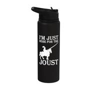 Festival dei cavalieri rinascimentali qui per la giostra medievale della giostra Stainless Steel Insulated Water Bottle