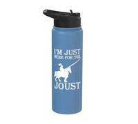 Festival dei cavalieri rinascimentali qui per la giostra medievale della giostra Stainless Steel Insulated Water Bottle