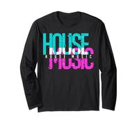 Festival di Musica House Rave edc EDM Techno Music Trippy DJ Maglia a Manica