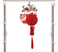Festival di primavera delle lanterne Cina - Anno del serpente | Decorazione tradizionale Lanterna 3D per la casa Balcone di Window Street Patio Interno Garden Festival Cerimony Cel