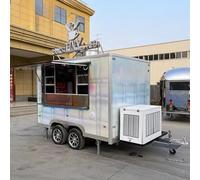 Festival Food Trailer Custom Builder | Camion di ristorazione mobile per salsiccia, pollo fritto, gelato | Rimorchio di vendita del fornitore pronto per il marketing