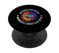FESTIVAL LIFE MEANS NEVER KNOWING WHAT DAY IT IS PopSockets PopGrip Adesivo
