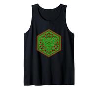 Festival Musicale Psy Trance Party Yoga Meditazione Aum Pattern Canotta