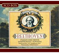 Festival Oirchestra Belgium, Radio Symphony Orchestra Ljubljana, London Philarmonic - BEETHOVEN:Pianoconcertos 1& 5, Symphonies 2 &5, Sonatas Piano & Violin