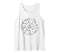 Festival pagano Ruota germanica dell'anno Occulto Wiccan Canotta