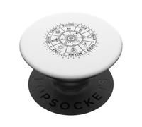 Festival pagano Ruota germanica dell'anno Occulto Wiccan PopSockets PopGrip Adesivo