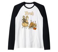 Festival Rinascimentale del Meme della giostra Medievale di Bruh Maglia con Maniche Raglan