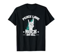 Festival Rock And Roll di Peace Love Maglietta