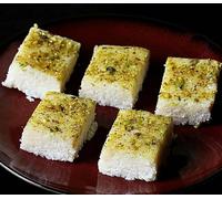 Festival Special Premium (Coconut Barfi 250g) Deliziosi dolci tradizionali indiani per addolcire la tua celebrazione, miglior regalo per tutte le occasioni Rakhi, matrimonio, Diwali, Holi