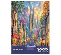 Festival Street 1000 Pezzi Sparkling Dream Castle Puzzle Giocattoli Puzzle Per Gioco Familiare Decorazione Per La Casa Per Bambini E Adulti Regali Regalo Educativo 38x26cm/1000pcs
