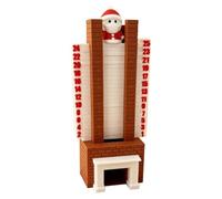 Festive 3D Decoration, Christmas Count Down Calendars, Santa Chimney Countdown Calendar For Men Adults Husband Family Kids Festival Party Holiday Activities Home Desk Fireplace