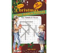 Festive Christmas Word Search Puzzles for Adults and Teens: 60 Fun and Festive Word Search Puzzles to Celebrate the Magic of Christmas