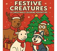 FESTIVE CREATURES: A CHRISTMAS COLORING ADVENTURES