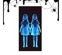 Festive Front Door Backdrop - 180x90cm Twin Sisters Holiday Decor | , Vibrant Decorative Cover Mounts Quickly To Doors Or Walls In Home Apartments, Living Rooms, And Party Venues.