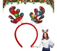 Festive Holiday Hairband, Led Holiday Headwear, Christmas Photo Headband, Holiday Decoration Headband, Christmas Accessories, Christmas Themed Headwear, Cartoon Christmas Headband