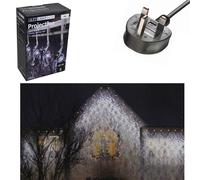 Festive LED Lightshow Sporgente Luce di Natale Stringa Set Di 5 - Bianco