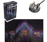 Festive LED Lightshow Sporgente Luce di Natale Stringa Set Di 5 - Multicolore