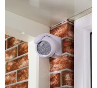 Festive Lights Lampada Sicurezza LED PIR 360° Da Esterno Batteria Nera
