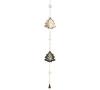 Festive Productions Metal Ghirlanda con Alberi, 116 cm, Microfibra, Rose Gold, 10 x 3 x 116 cm