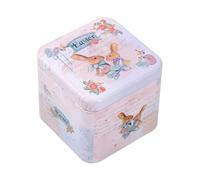 Festive Rabbit Holder - Easter Cookie Box for Home Bedroom Party | Iron Tin Storage 7.5x7cm, Candy Snack Container, Gathering Celebration Living Room Festival Treat