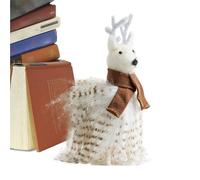 Festive Reindeer Pendants - Christmas Tree Plush Ornaments | Felt Hanging Decorations for Holiday | Cute Animal Decor for Rereview Mirror Farmhouse Tree, Garden, Party, Winter, Home, Kids