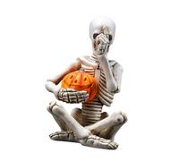 Festives Halloween zucca teschio luce lampada resina per interni esterni casa e giardino decorazione luce di Halloween