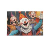 Festivo Carnevale Pagliacci Puzzle di Pezzi Puzzle per Bambini Brain Teasing Fun & Perfect Wall Art Giochi Divertenti I Migliori Regali per la Tua Famiglia Puzzle per Adulti 500 Pezzi