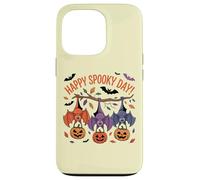 Festivo Happy Spooky Day Carino pipistrelli Halloween Design Custodia per iPhone 13 Pro