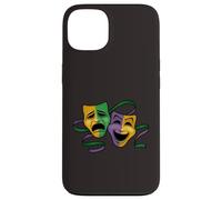 Festivo Mardi Gras Party Happy And Triste Theatre Maschere Custodia per iPhone 13