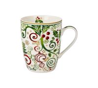 Festivo Tazza da Caffè Palais Reale Verde Bianco Rosso GOEBEL Porcellana W24