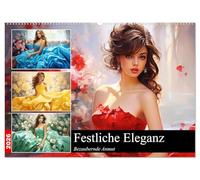 Festliche Eleganz. Bezaubernde Anmut (Wandkalender 2026 DIN A2 quer), CALVENDO Monatskalender: Die bezaubernde Welt schöner Frauen in festlichen Ballkleidern