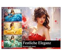 Festliche Eleganz. Bezaubernde Anmut (Wandkalender 2026 DIN A4 quer), CALVENDO Monatskalender: Die bezaubernde Welt schöner Frauen in festlichen Ballkleidern
