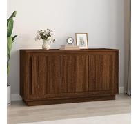 Festnight Credenza, Credenza Soggiorno, Mobile Cucina, Madia Moderna, Madie E Credenze, Credenza Cucina, Rovere Marrone 102x35x55 cm in Legno Multistrato