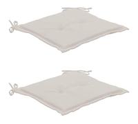 Festnight Cuscini per Sedia da Giardino 2 pz Cuscini Sedia per Interni ed Esterni 50x50x3 cm Cucina Coprisedia Disponibile in Tanti Colori Diversi