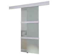 Festnight Porta scorrevole moderna in vetro, 205 x 75 cm