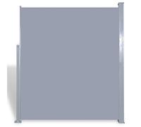 Festnight Tenda Laterale Paravento Tenda Laterale per Patio e Terrazzo 160 x 300 cm Grigio