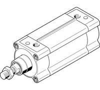 Festo 1781062 Model dsbf-c-80 - 40-ppsa-n3-r standard cilindro