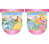 Festone a bandierine Principesse Disney per feste a tema